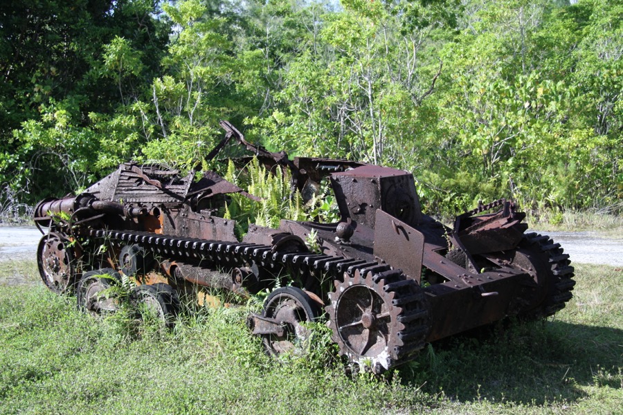 ペリリュー島 95式軽戦車