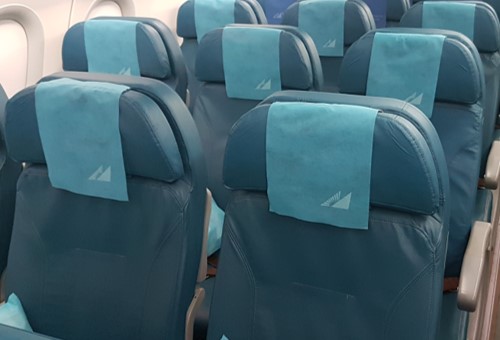 フィリピン航空エコノミー座席イメージ