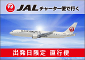 JALチャーター直行便で行くパラオ旅行