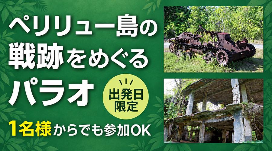 パラオ･ペリリュー島戦跡ツアー